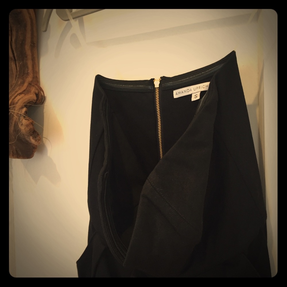 NEW black strapless dress w/o tag